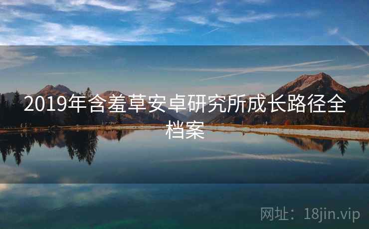 2019年含羞草安卓研究所成长路径全档案