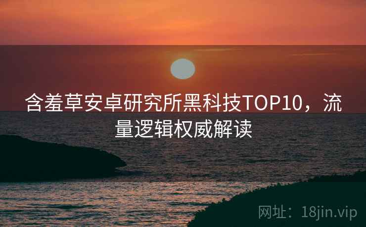 含羞草安卓研究所黑科技TOP10，流量逻辑权威解读