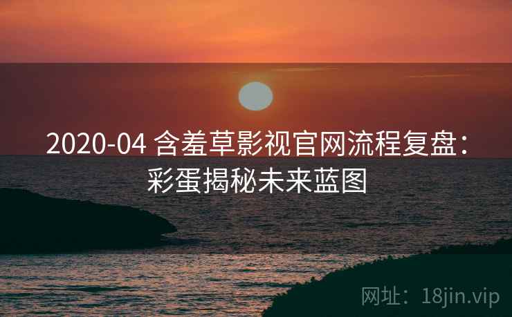 2020-04 含羞草影视官网流程复盘：彩蛋揭秘未来蓝图