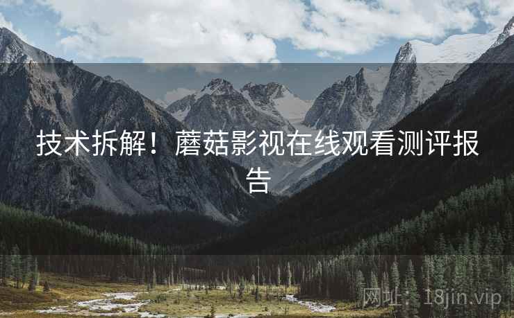 技术拆解！蘑菇影视在线观看测评报告